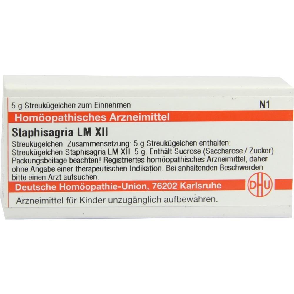 Staphisagria LM XII Globuli, 5 g
