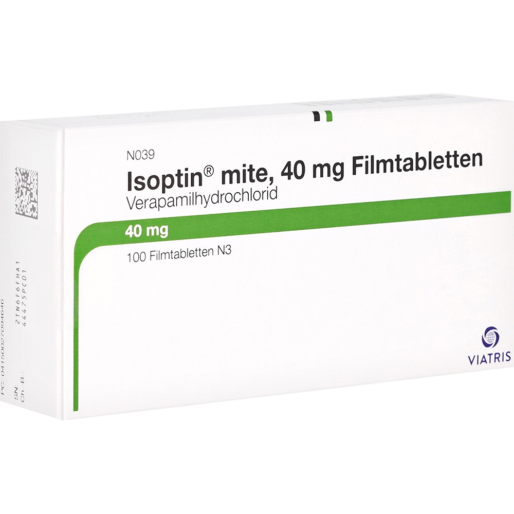 Isoptin mite 40 mg Filmtabletten, 100 St.