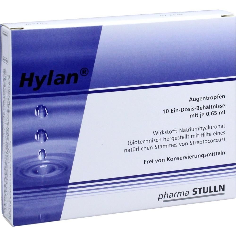 Hylan 0,65 ml Augentropfen, 10 St.