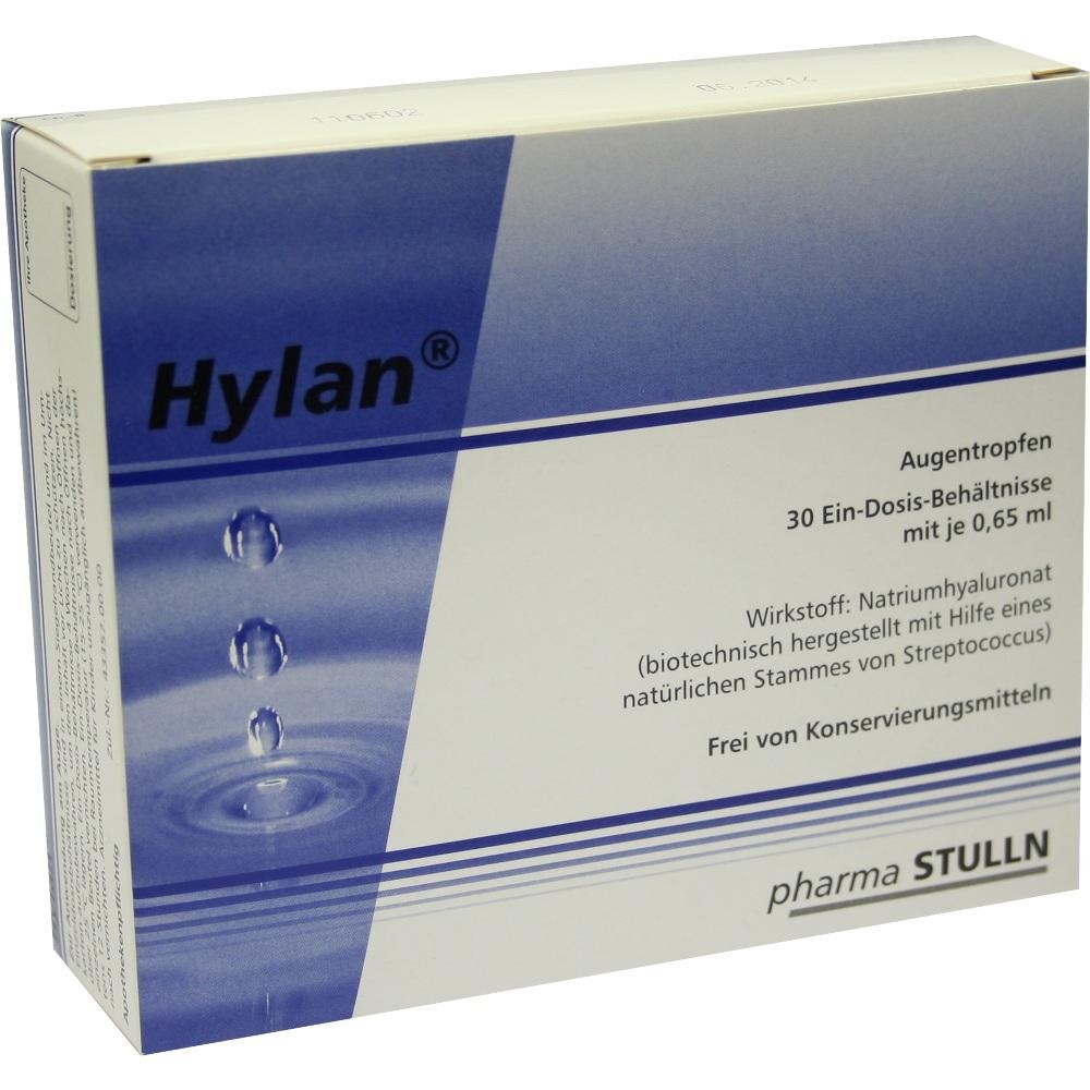 Hylan 0,65 ml Augentropfen, 30 St.