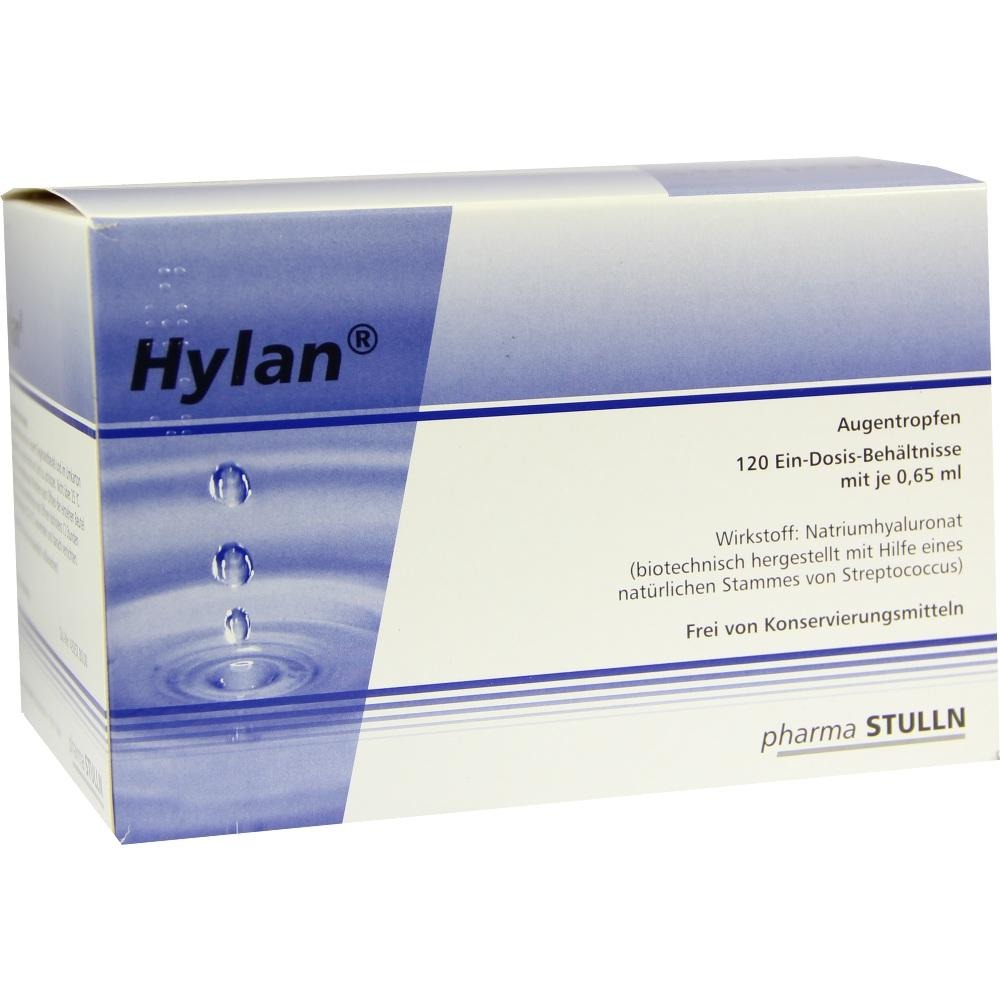 Hylan 0,65 ml Augentropfen, 120 St.