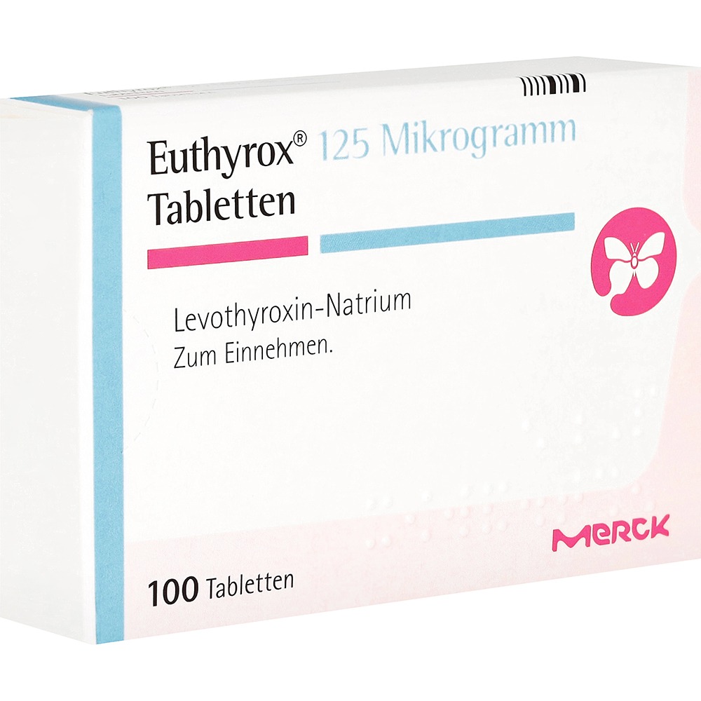 Euthyrox 125 Mikrogramm Tabletten, 100 St.