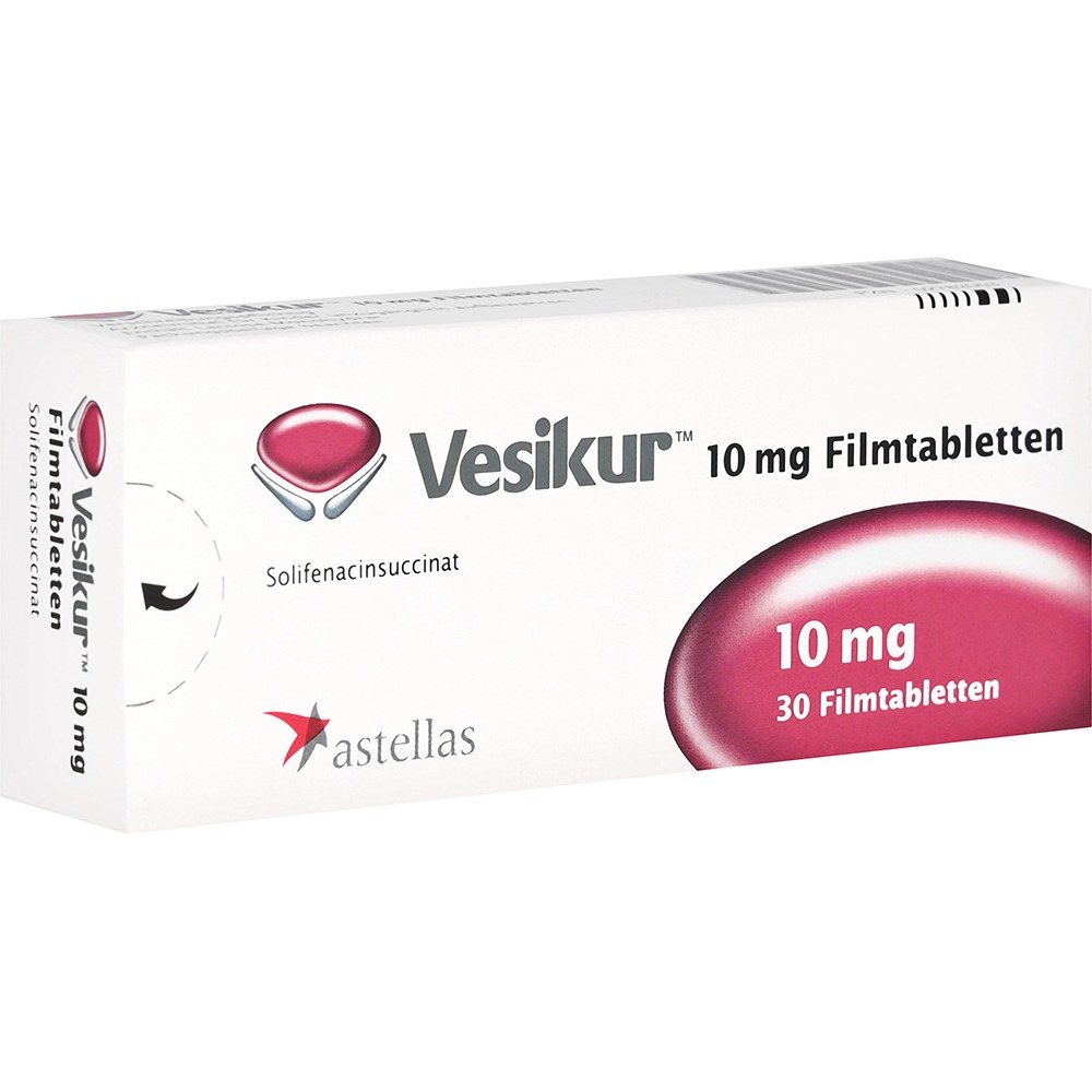 Vesikur 10 mg Filmtabletten, 30 St.