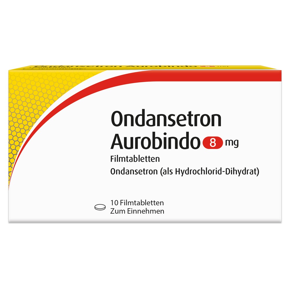 Ondansetron Aurobindo 8 mg Filmtabletten, 10 St.