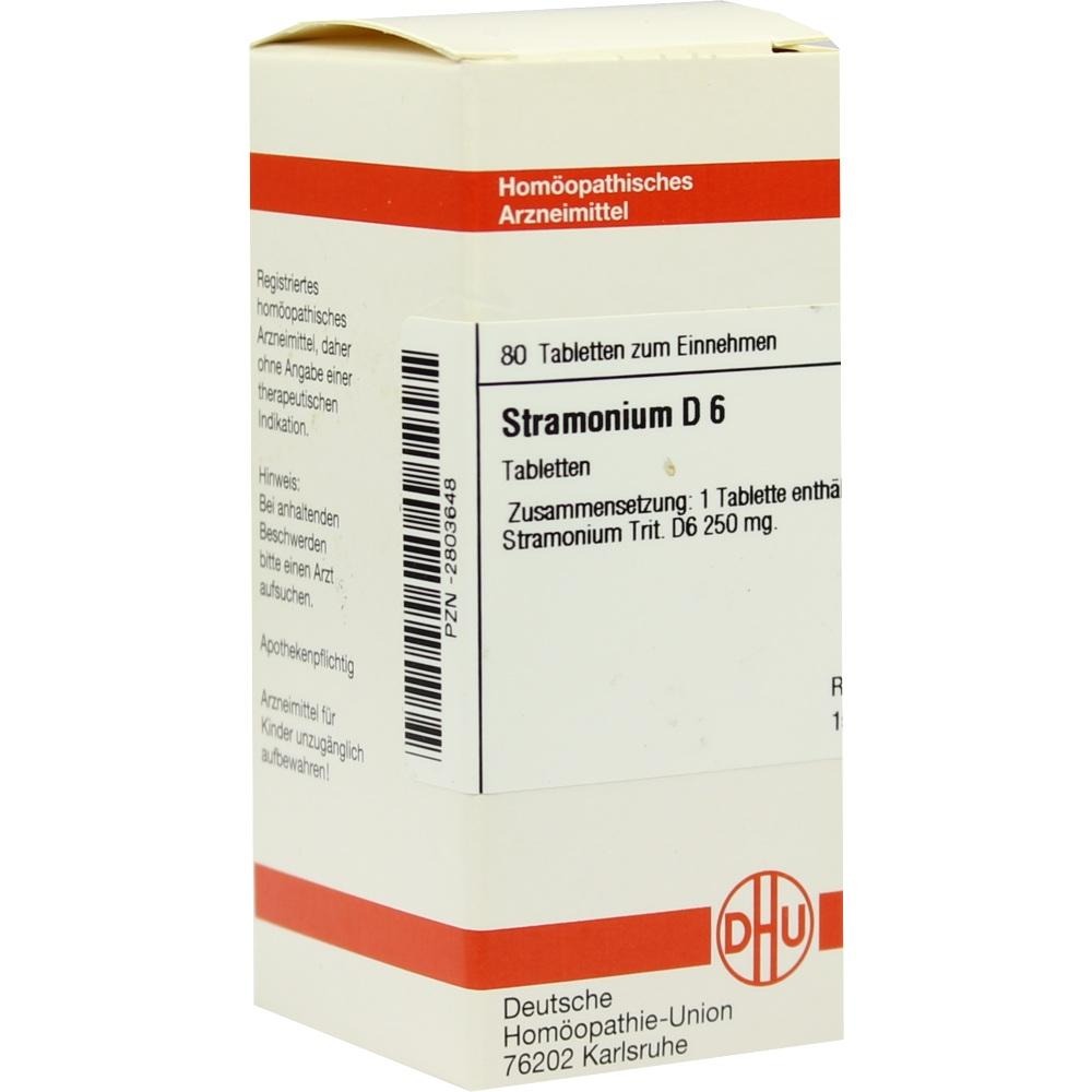 Stramonium D 6 Tabletten, 80 St.