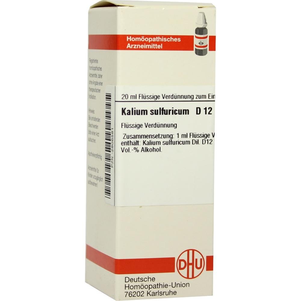 Kalium Sulfuricum D 12 Dilution, 20 ml