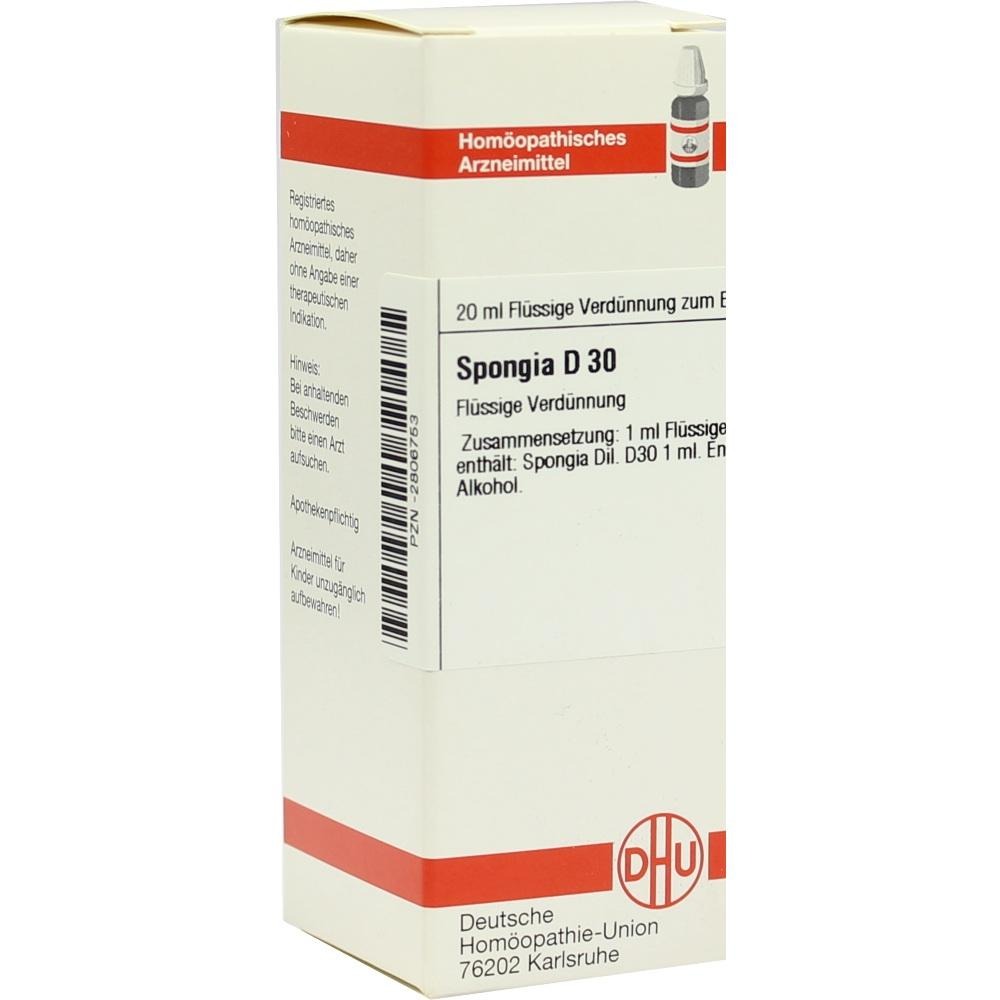 Spongia D 30 Dilution, 20 ml