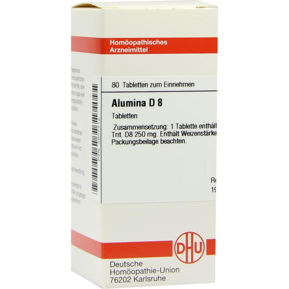 Alumina D 8 Tabletten, 80 St.