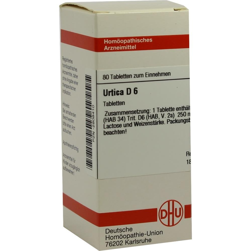 Urtica D 6 Tabletten, 80 St.