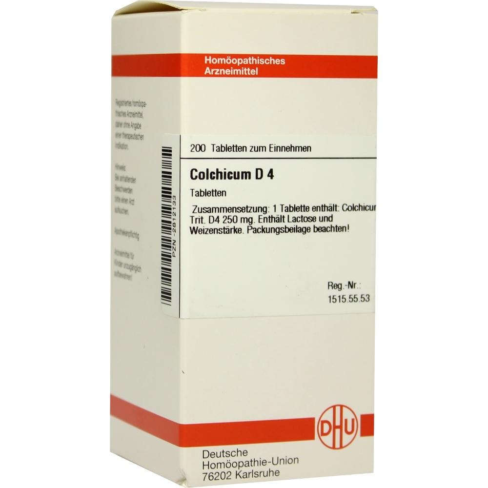 Colchicum D 4 Tabletten, 200 St.