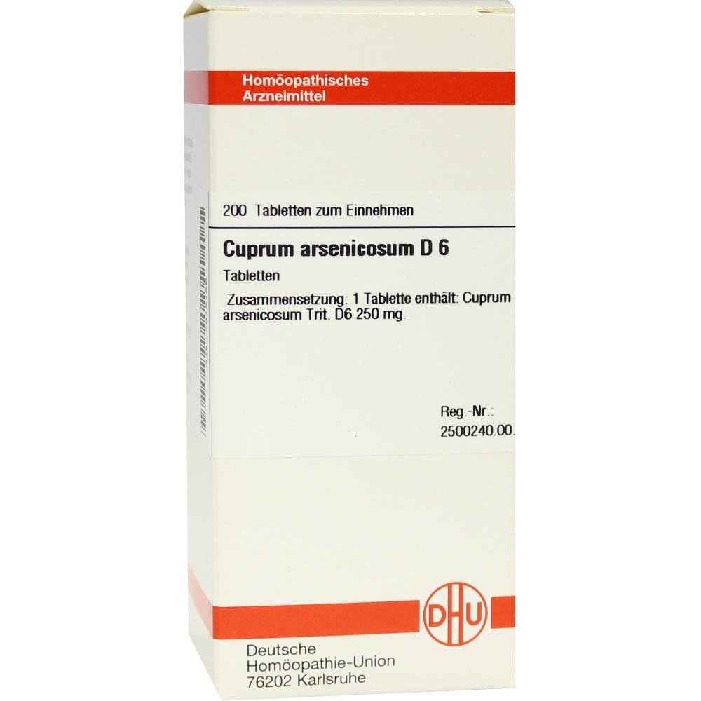 Cuprum Arsenicosum D 6 Tabletten, 200 St.
