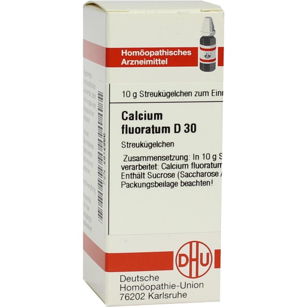 Calcium Fluoratum D 30 Globuli, 10 g