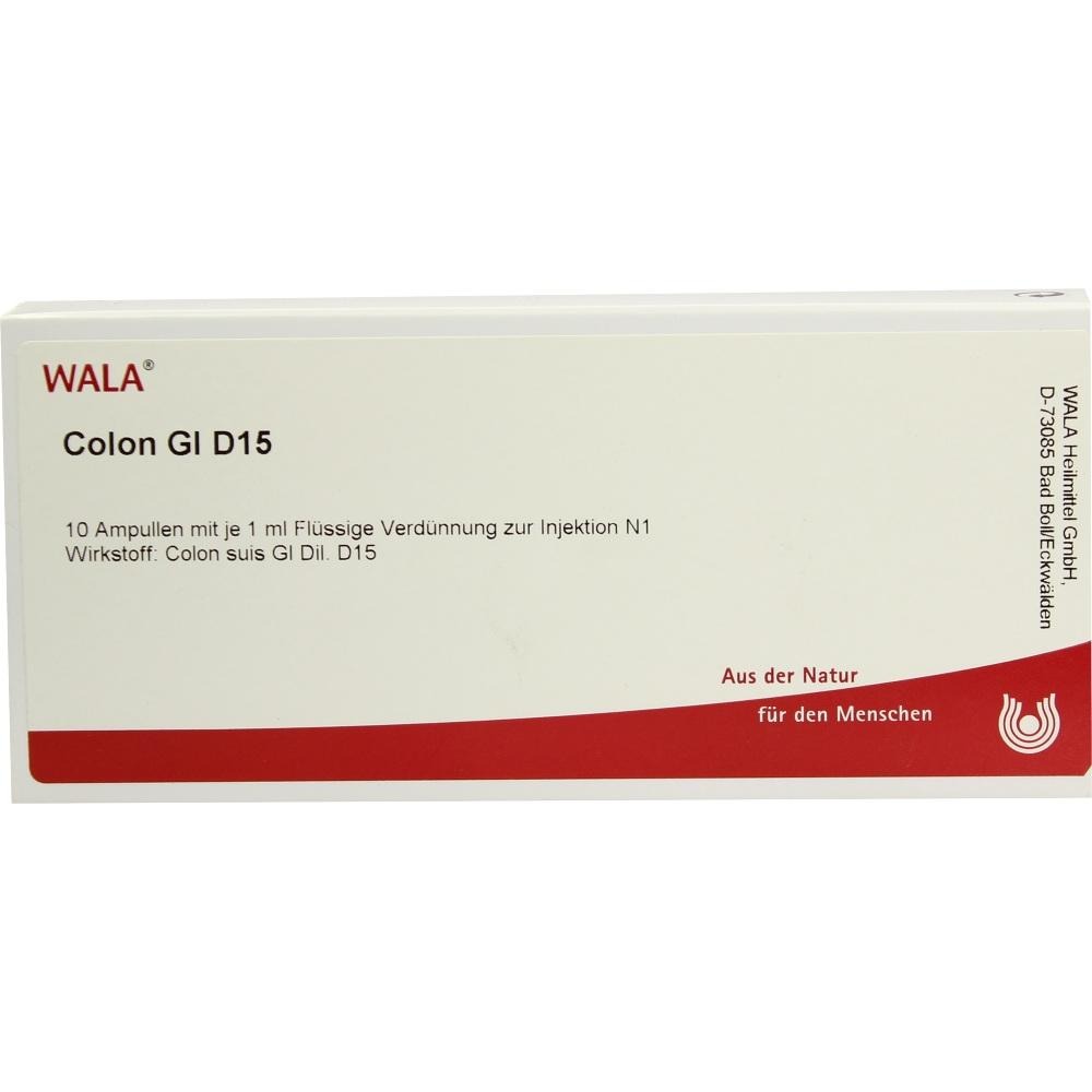 Colon GL D 15 Ampullen, 10 x 1 ml