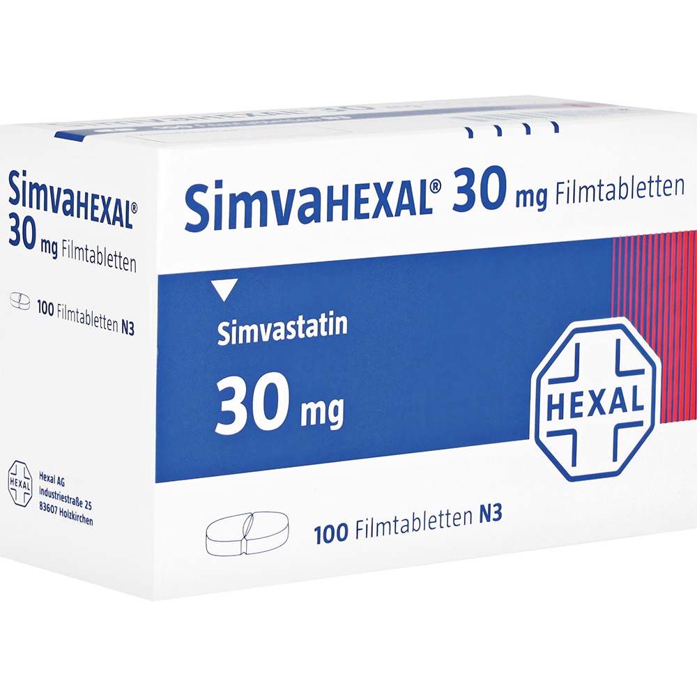 Simvahexal 30 mg Filmtabletten, 100 St.