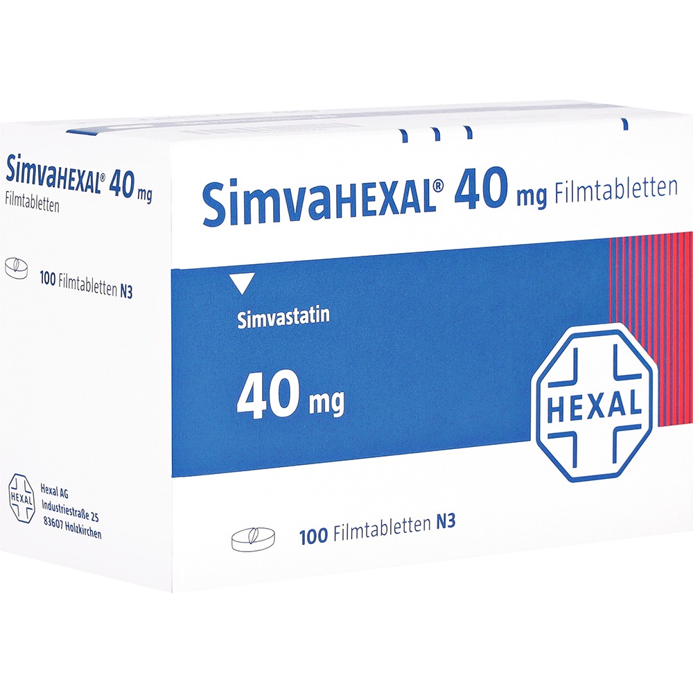 Simvahexal 40 mg Filmtabletten, 100 St.