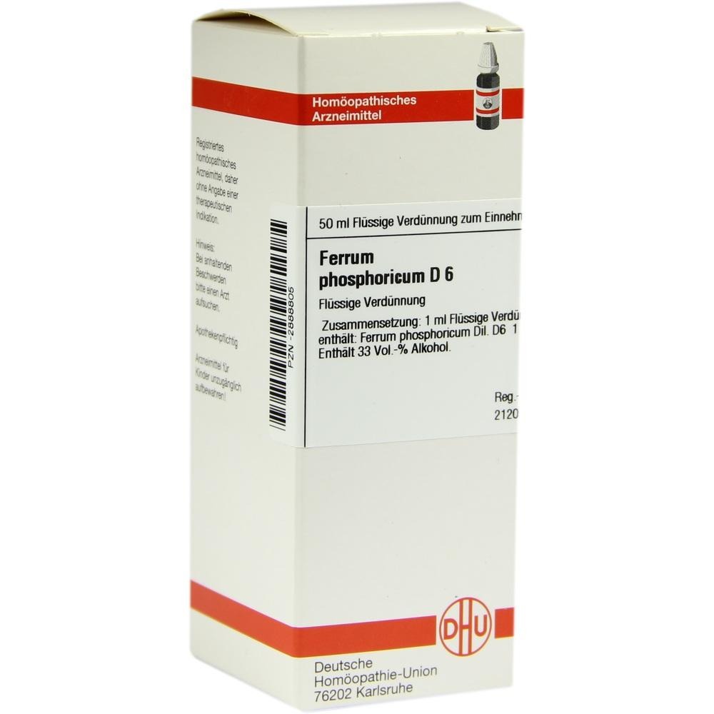 Ferrum Phosphoricum D 6 Dilution, 50 ml