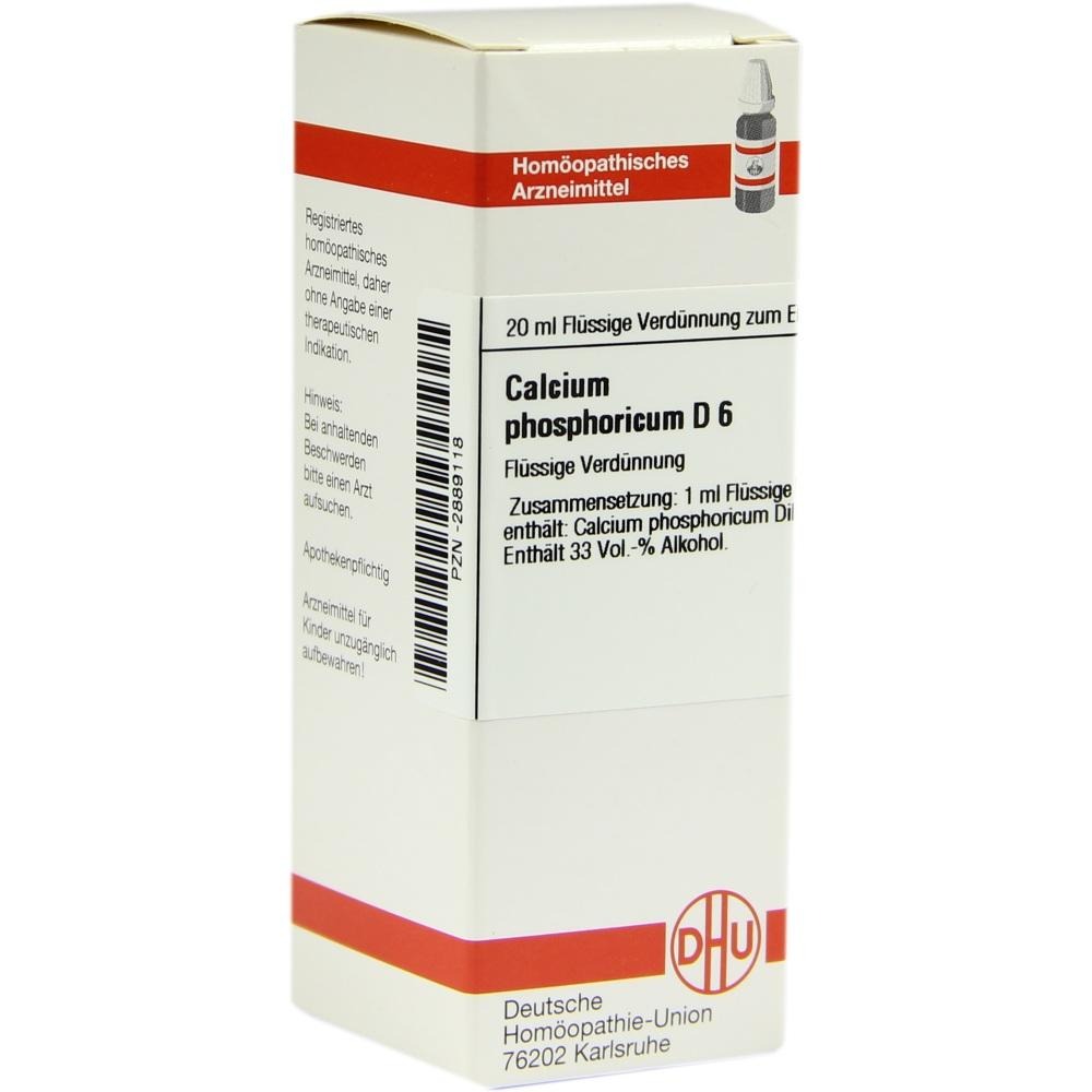 Calcium Phosphoricum D 6 Dilution, 20 ml