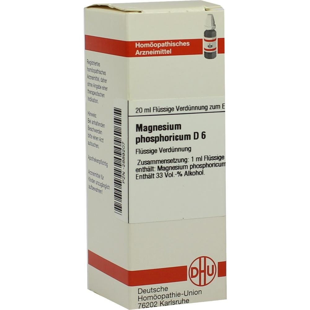 Magnesium Phosphoricum D 6 Dilution, 20 ml