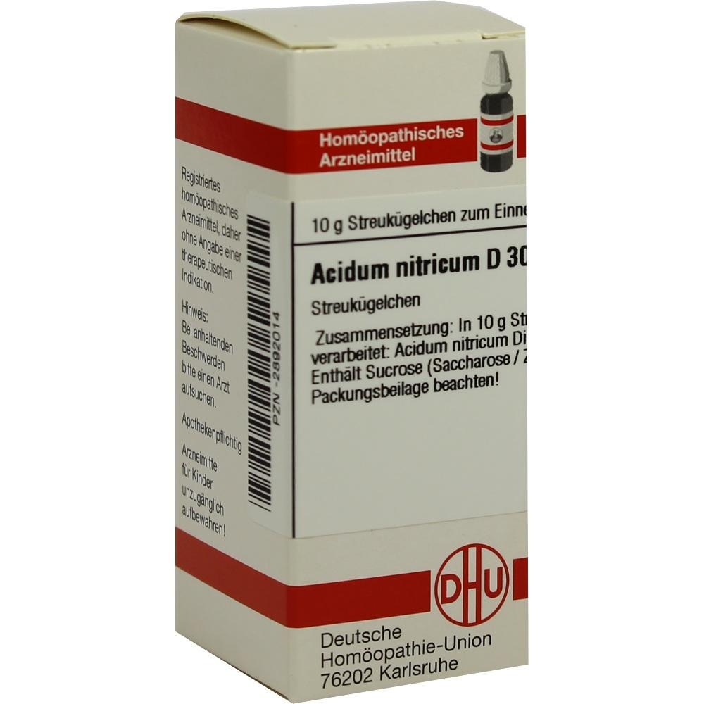 Acidum Nitricum D 30 Globuli, 10 g
