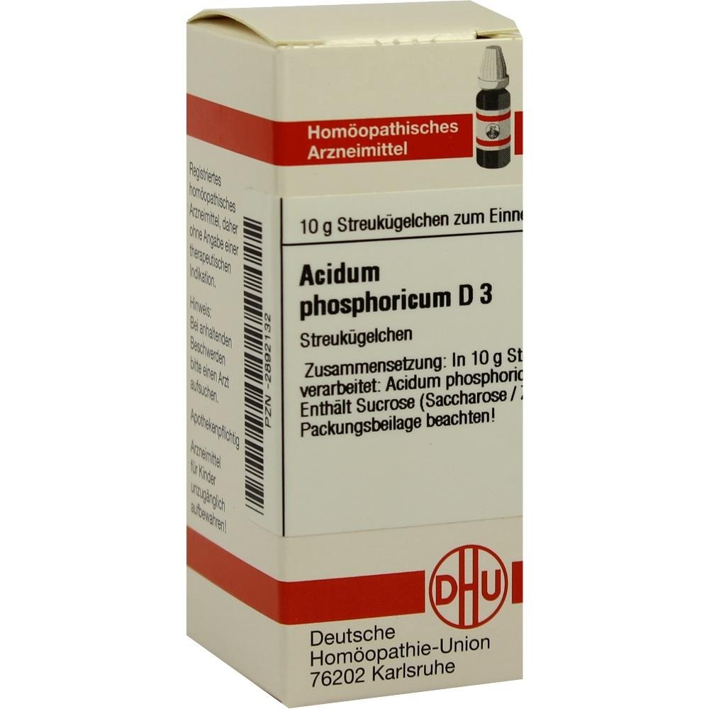 Acidum Phosphoricum D 3 Globuli, 10 g