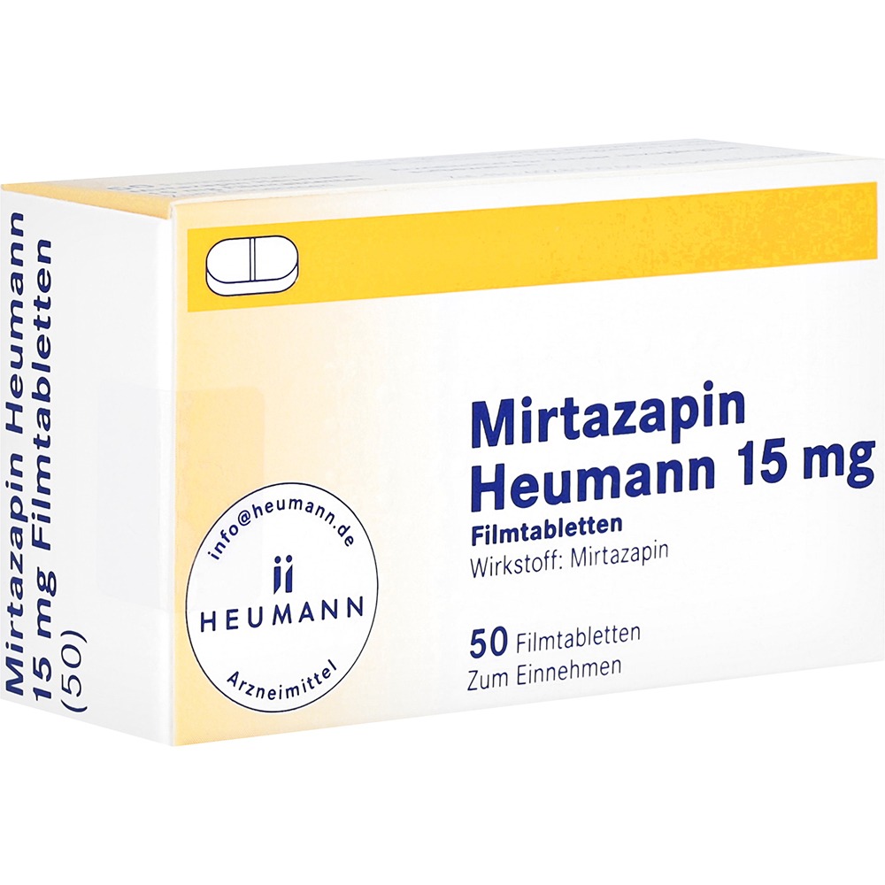 Mirtazapin Heumann 15 mg Filmtabletten, 50 St.