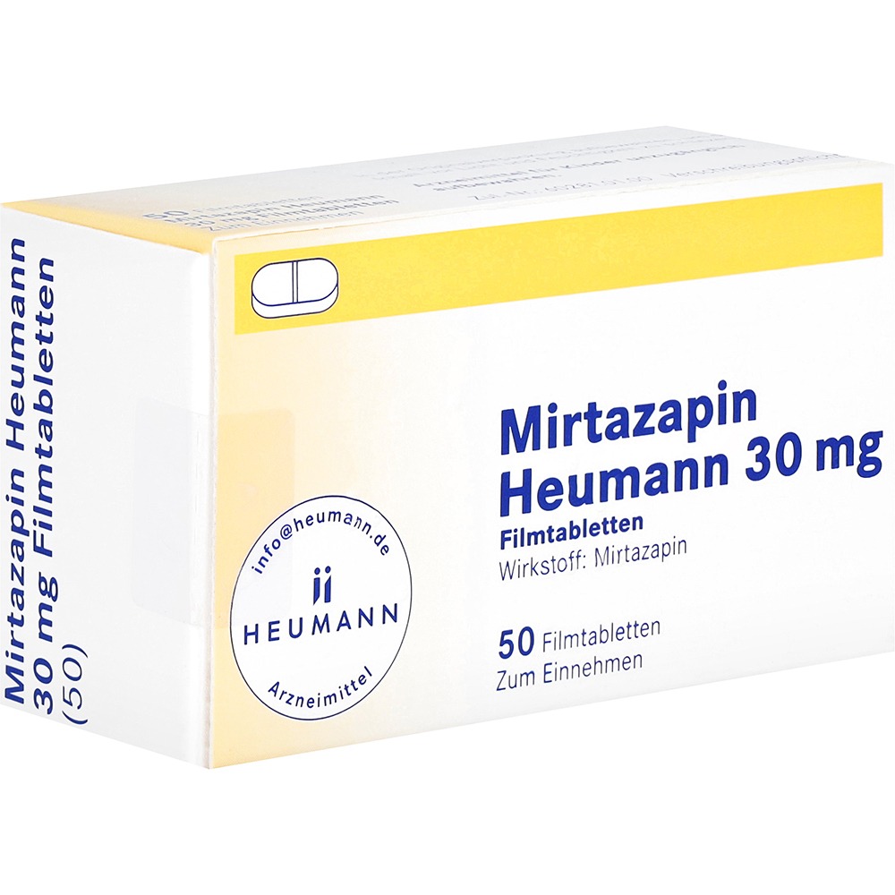 Mirtazapin Heumann 30 mg Filmtabletten, 50 St.