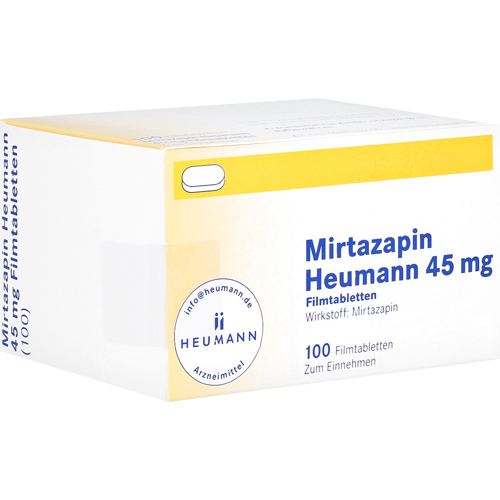 Mirtazapin Heumann 45 mg Filmtabletten, 100 St.