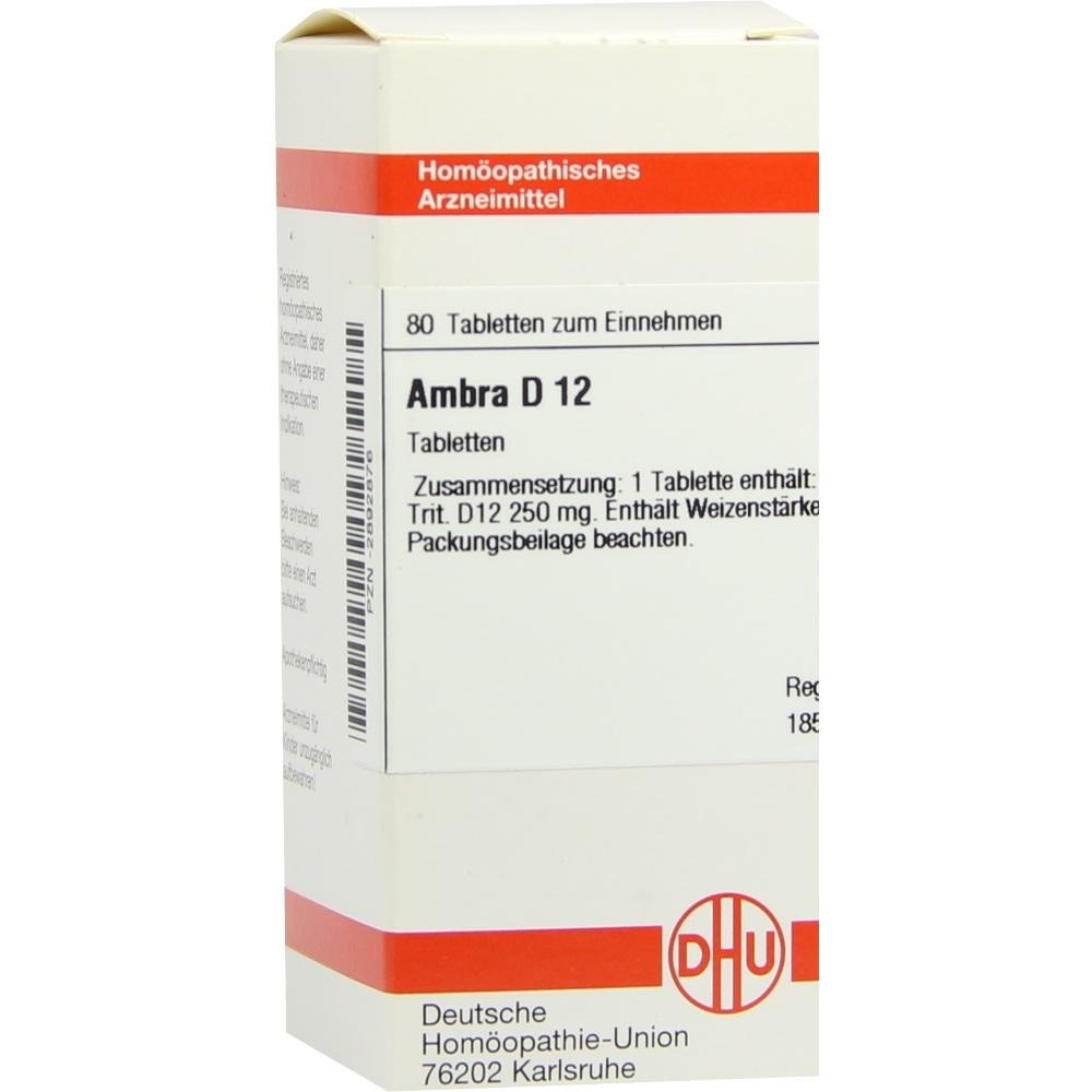 Ambra D 12 Tabletten, 80 St.