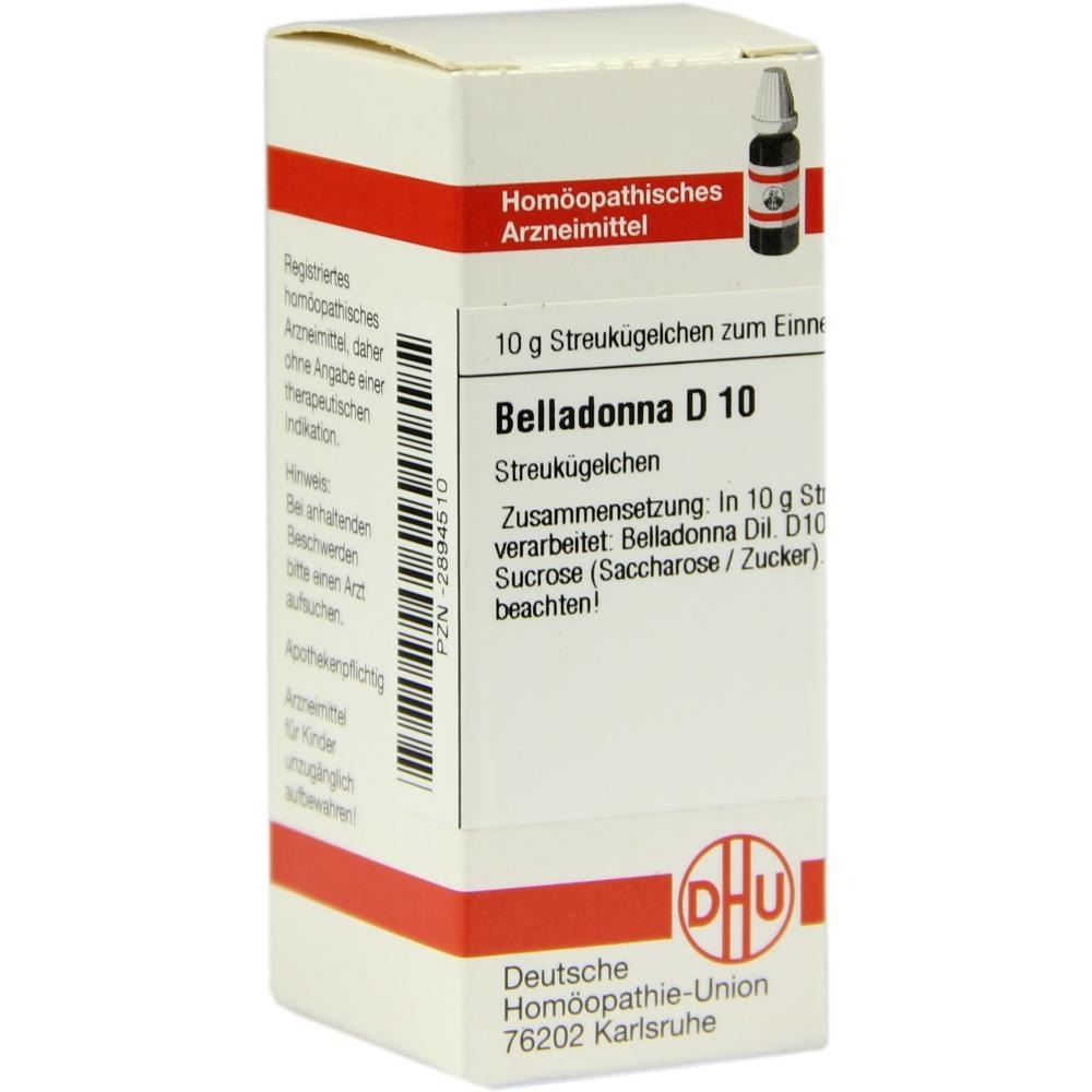 Belladonna D 10 Globuli, 10 g