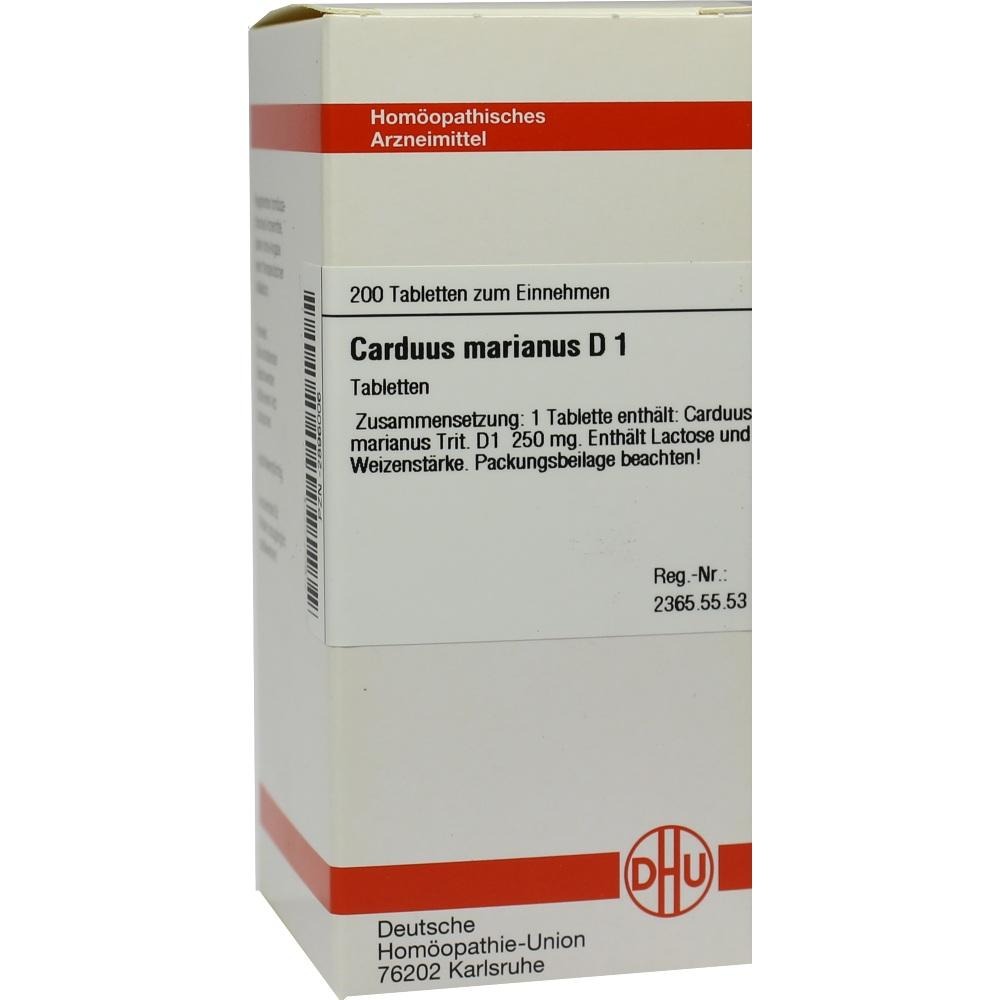 Carduus Marianus D 1 Tabletten, 200 St.