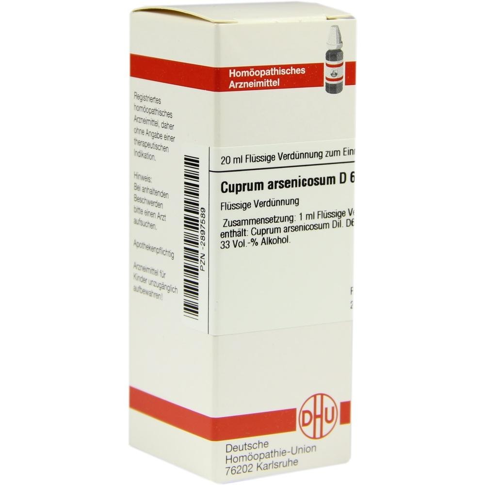 Cuprum Arsenicosum D 6 Dilution, 20 ml