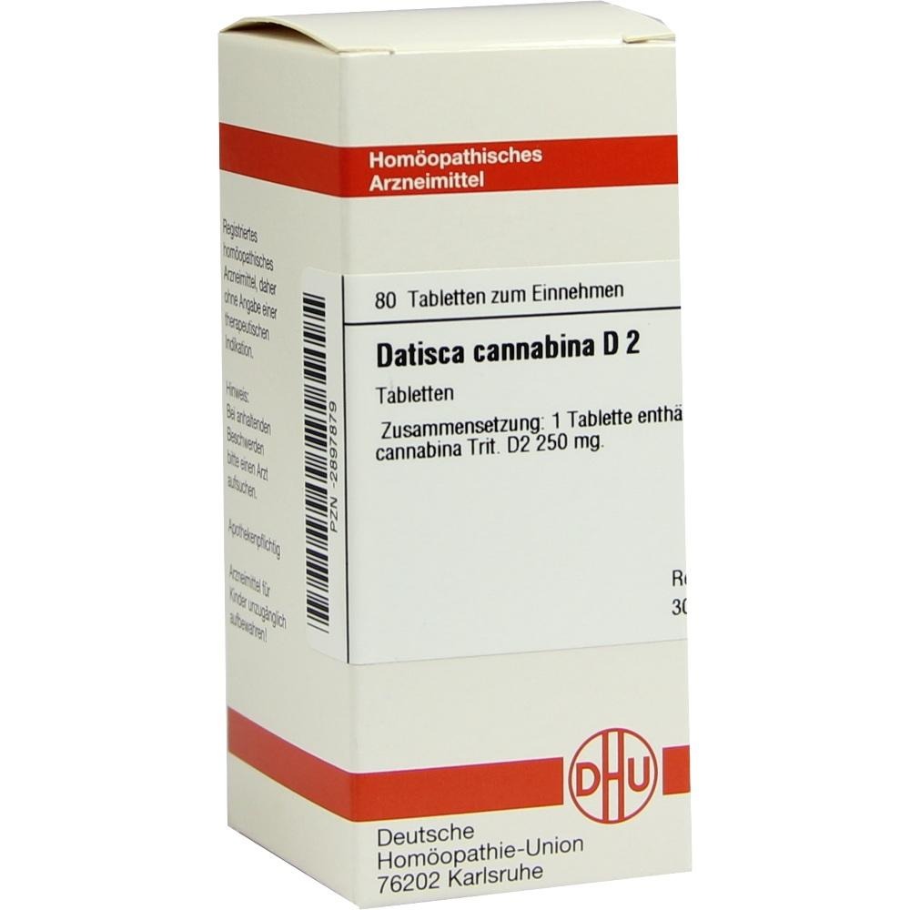 Datisca Cannabina D 2 Tabletten, 80 St.