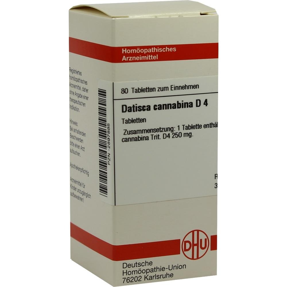 Datisca Cannabina D 4 Tabletten, 80 St.