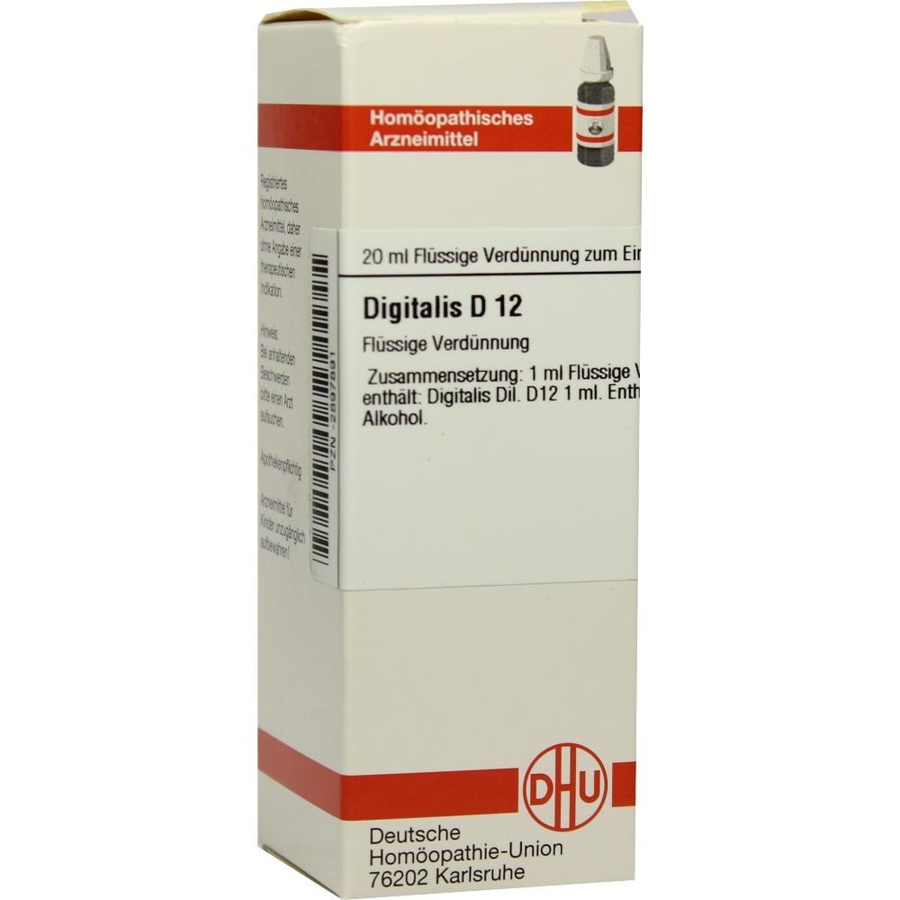 Digitalis D 12 Dilution, 20 ml