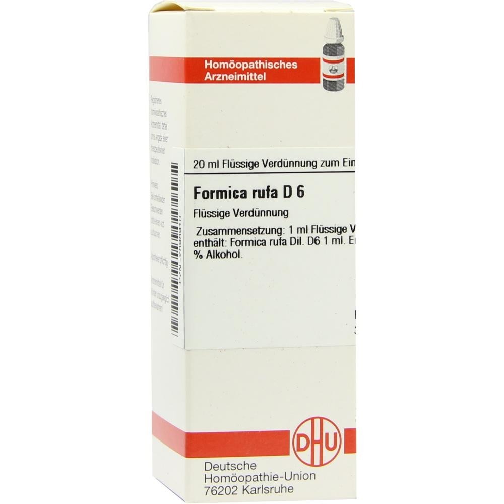 Formica RUFA D 6 Dilution, 20 ml