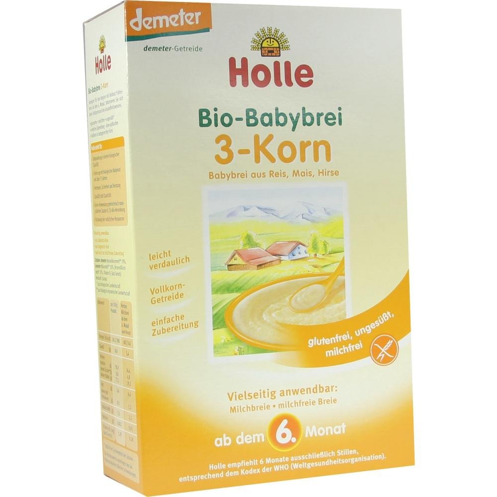 Holle Bio Babybrei 3 Korn, 250 g