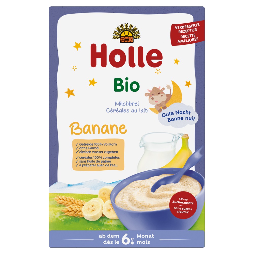Holle Bio Milchbrei Banane, 250 g