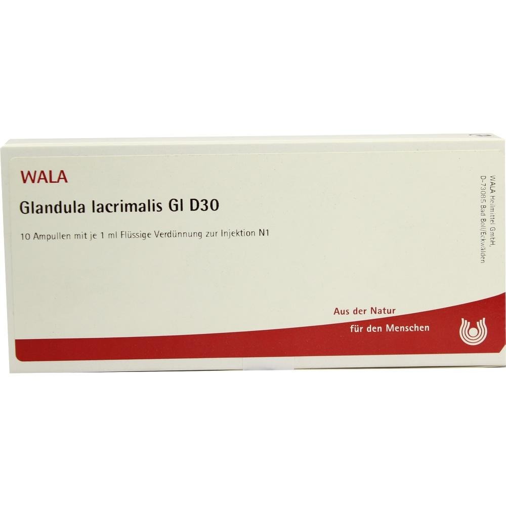 Glandula Lacrimalis GL D 30 Ampullen, 10 x 1 ml