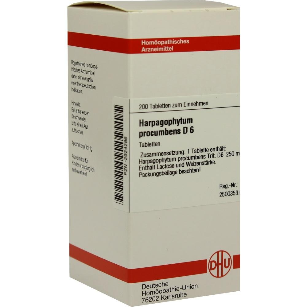 Harpagophytum Procumbens D 6 Tabletten, 200 St.