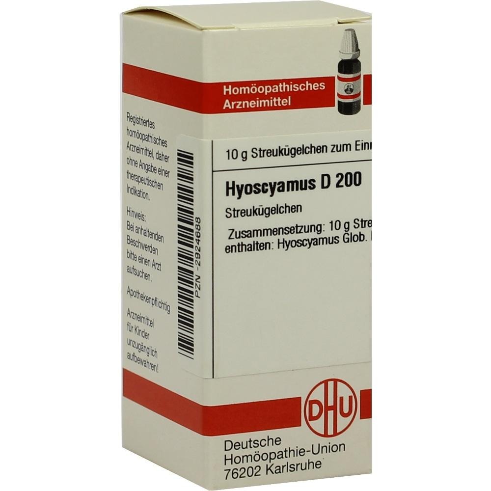 Hyoscyamus D 200 Globuli, 10 g