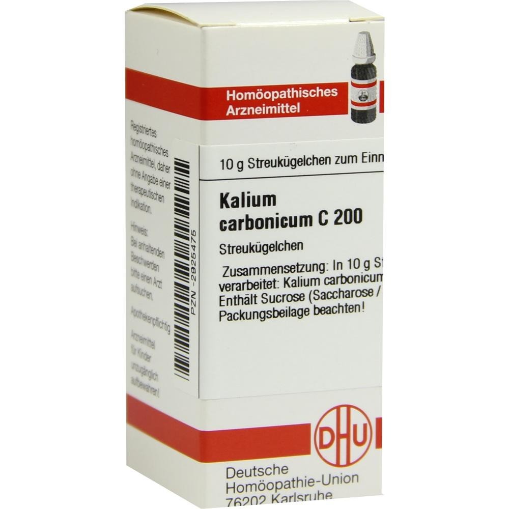 Kalium Carbonicum C 200 Globuli, 10 g