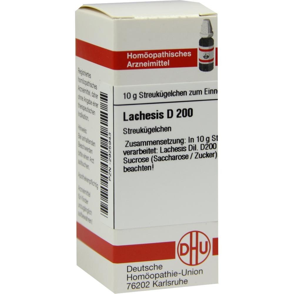 Lachesis D 200 Globuli, 10 g