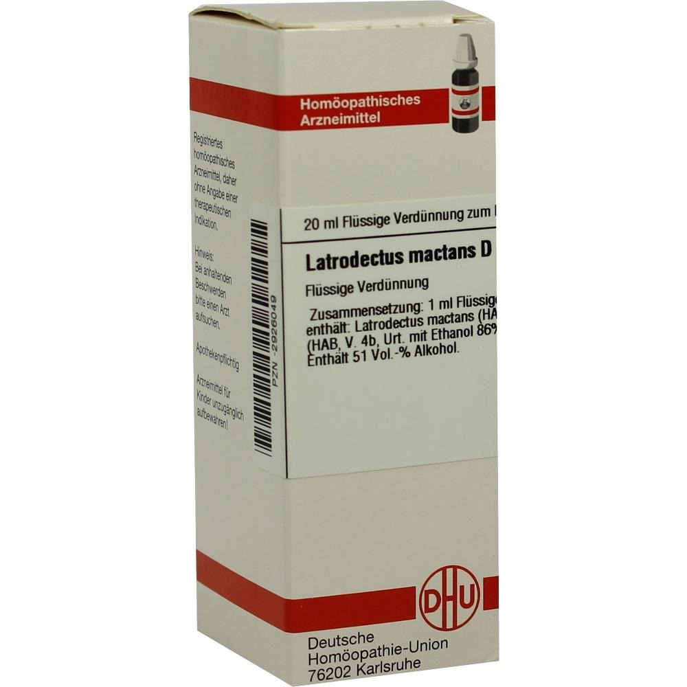 Latrodectus Mactans D 12 Dilution, 20 ml