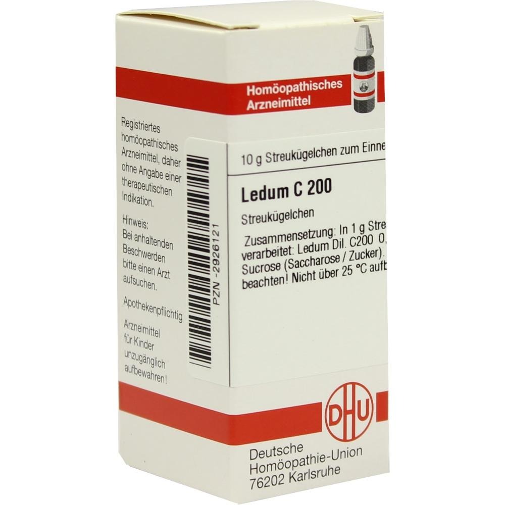 Ledum C 200 Globuli, 10 g
