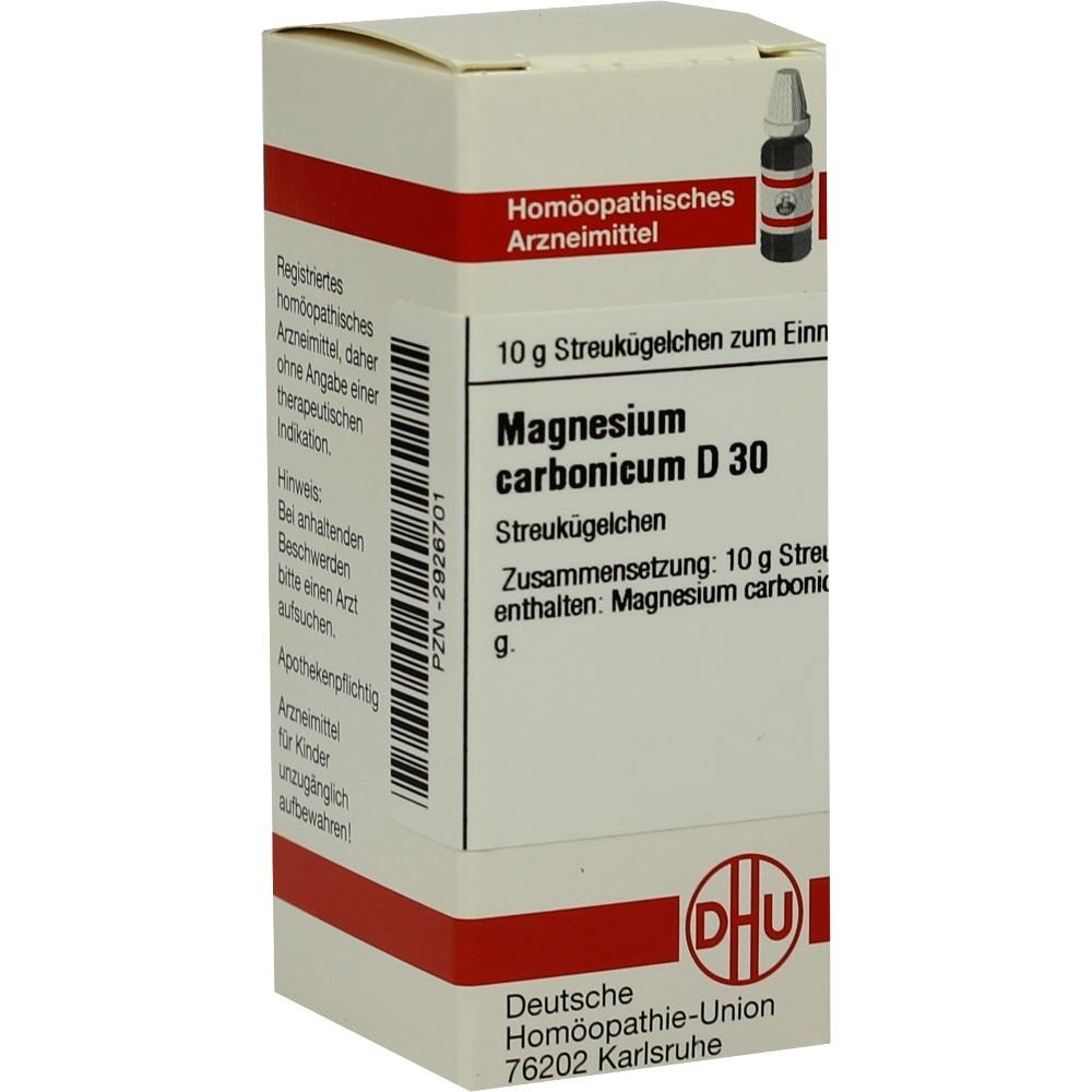 Magnesium Carbonicum D 30 Globuli, 10 g