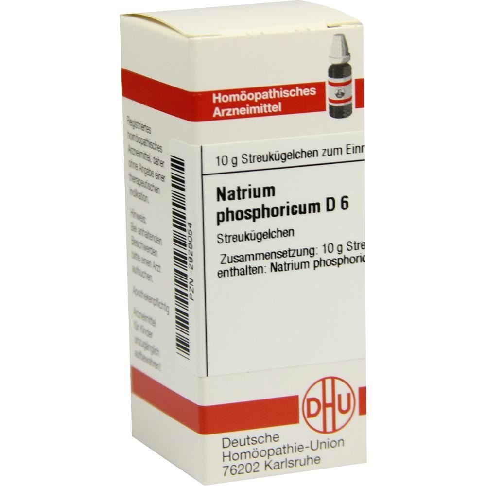 Natrium Phosphoricum D 6 Globuli, 10 g