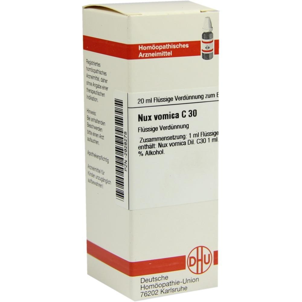 NUX Vomica C 30 Dilution, 20 ml