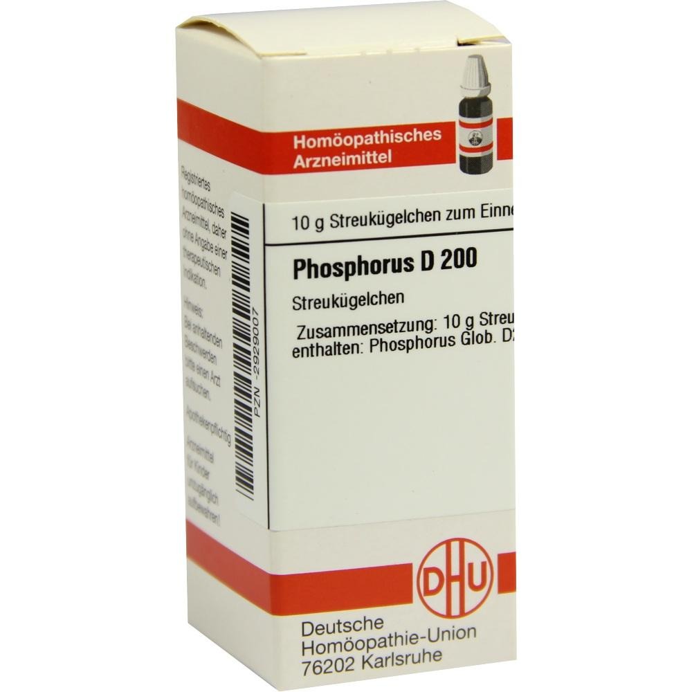 Phosphorus D 200 Globuli, 10 g