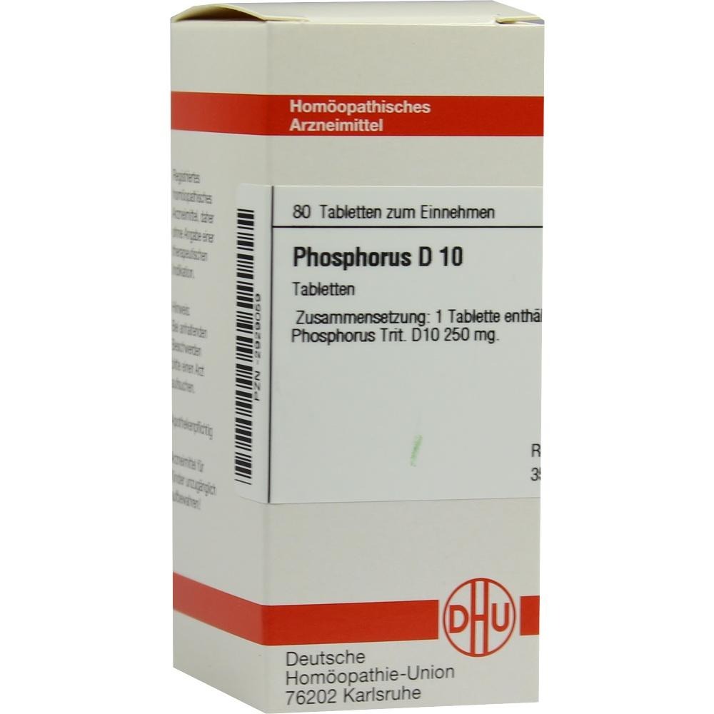 Phosphorus D 10 Tabletten, 80 St.