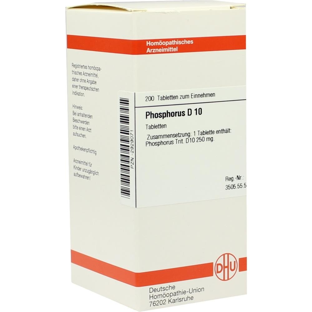 Phosphorus D 10 Tabletten, 200 St.